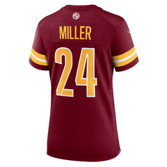 NFL Von Miller Washington Commanders Women's Team Game Jersey - Burgundy