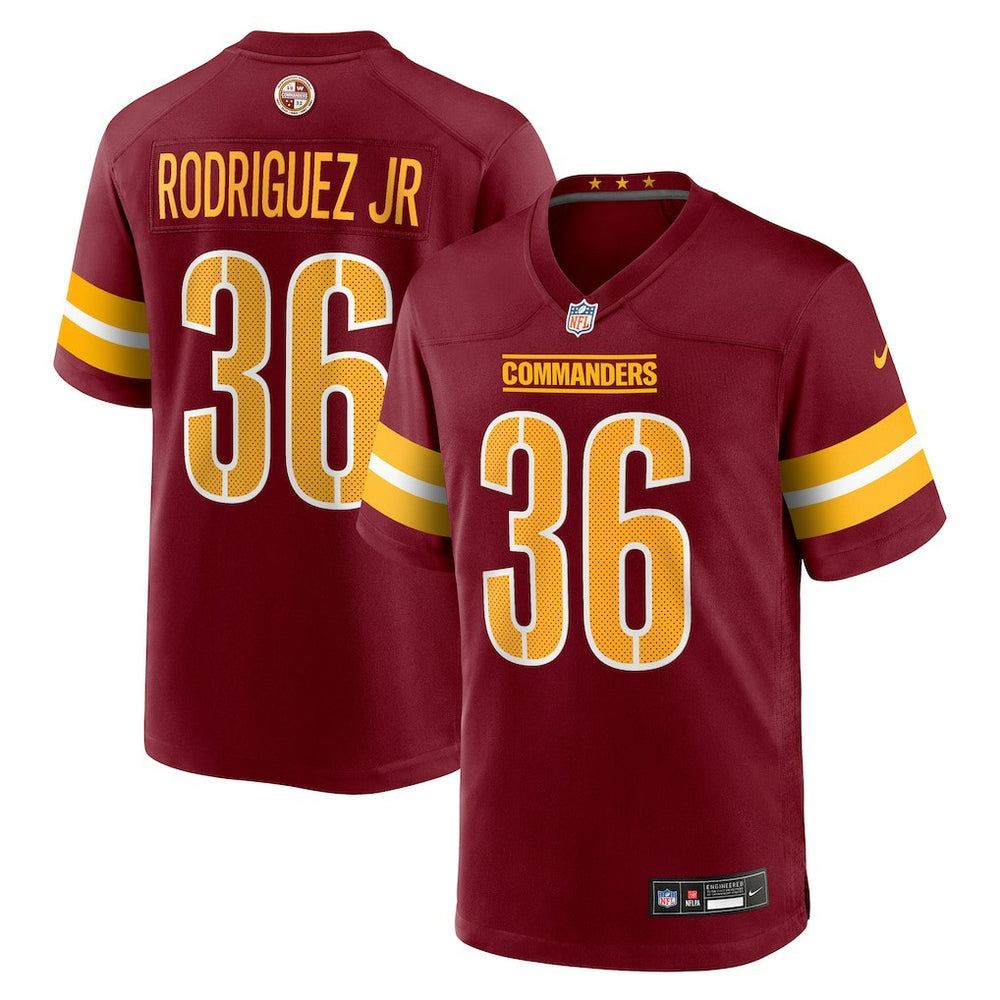 NFL Chris Rodriguez Jr. Washington Commanders Team Game Jersey - Burgundy