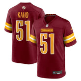 NFL Ale Kaho Washington Commanders Team Game Jersey - Burgundy