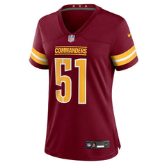 Ale Kaho Washington Commanders Women's Team Game Jersey Burgundy