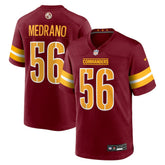 NFL Kain Medrano Washington Commanders Team Game Jersey - Burgundy
