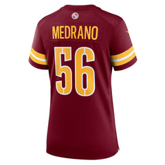 NFL Kain Medrano Washington Commanders Women's Team Game Jersey - Burgundy