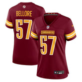 NFL Nick Bellore Washington Commanders Women's Team Game Jersey - Burgundy
