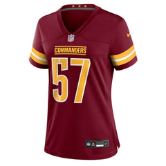 NFL Nick Bellore Washington Commanders Women's Team Game Jersey - Burgundy
