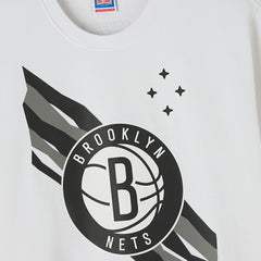 Brooklyn Nets OVO x NBA Heavyweight T-Shirt White