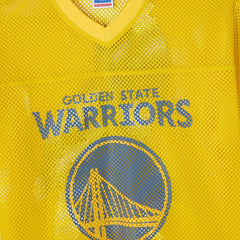 NBA Golden State Warriors OVO x NBA Mesh Football Fashion Jersey sale - Gold online
