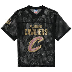 NBA Cleveland Cavaliers OVO x NBA Mesh Football Fashion Jersey sale - Black cheap
