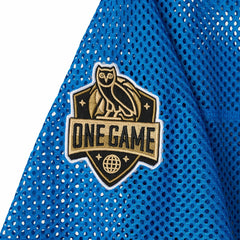 NBA Oklahoma City Thunder OVO x NBA Mesh Football Fashion Jersey - Blue shop