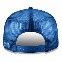 New York Knicks Core Logo Meshback 9FIFTY Snapback Hat Blue