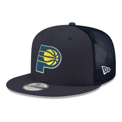 Indiana Pacers Core Logo Meshback 9FIFTY Snapback Hat Navy