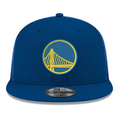 Golden State Warriors Core Logo Meshback 9FIFTY Snapback Hat Royal