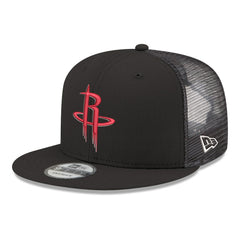 Houston Rockets Core Logo Meshback 9FIFTY Snapback Hat Black