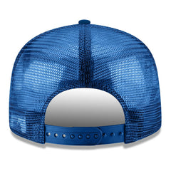 Detroit Pistons Core Logo Meshback 9FIFTY Snapback Hat Blue