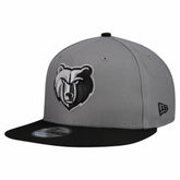 Memphis Grizzlies Core Logo Storm Gray Two-Tone 9FIFTY Snapback Hat Gray