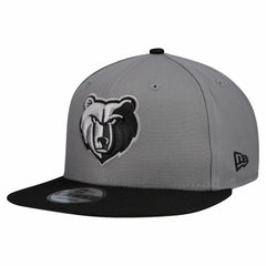 Memphis Grizzlies Core Logo Storm Gray Two-Tone 9FIFTY Snapback Hat Gray