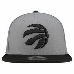 Toronto Raptors Core Logo Storm Gray Two-Tone 9FIFTY Snapback Hat Gray