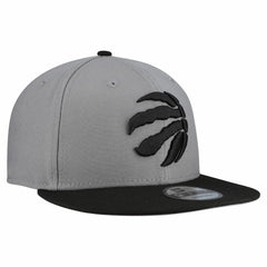 Toronto Raptors Core Logo Storm Gray Two-Tone 9FIFTY Snapback Hat Gray