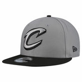 Cleveland Cavaliers Core Logo Storm Gray Two-Tone 9FIFTY Snapback Hat Gray