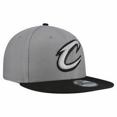 Cleveland Cavaliers Core Logo Storm Gray Two-Tone 9FIFTY Snapback Hat Gray