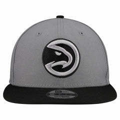 Atlanta Hawks Core Logo Storm Gray Two-Tone 9FIFTY Snapback Hat Gray