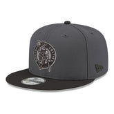 Boston Celtics Logo 2-Tone 9FIFTY Snapback Hat Gray/Black
