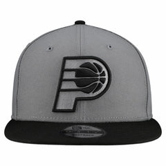 Indiana Pacers Core Logo Storm Gray Two-Tone 9FIFTY Snapback Hat Gray