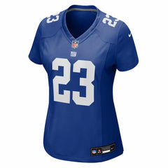 NFL Art Green New York Giants Women's Team Game Jersey - Royal