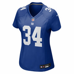 NFL Beau Brade New York Giants Women's Team Game Jersey - Royal