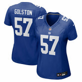 NFL Chauncey Golston New York Giants Women's Team Game Jersey - Royal