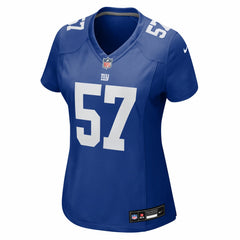 NFL Chauncey Golston New York Giants Women's Team Game Jersey - Royal