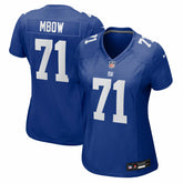 NFL Marcus Mbow New York Giants Women's Team Game Jersey - Royal