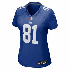 NFL Beaux Collins New York Giants Women's Team Game Jersey - Royal