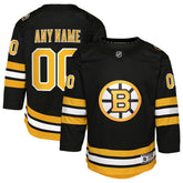 NHL,Custom Boston Bruins Youth Home Custom Premier Jersey - Black