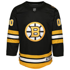 NHL Boston Bruins Youth Home Custom Premier Jersey - Black