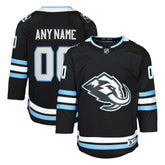 NHL,Custom Utah Mammoth Youth Home Premier Custom Jersey - Black