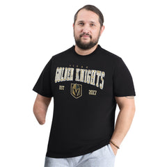 NHL Vegas Golden Knights G-III Sports by Carl Banks Adaptive Classic Team Graphic T-Shirt - Black