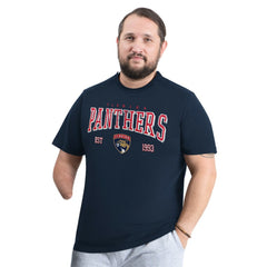 NHL Florida Panthers G-III Sports by Carl Banks Adaptive Classic Team Graphic T-Shirt - Navy