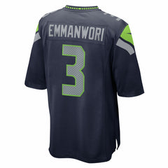 NFL Nick Emmanwori Seattle Seahawks Team Game Jersey - College Navy
