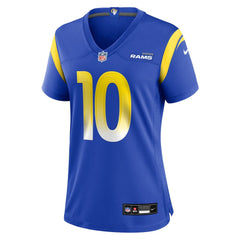 NFL Josaiah Stewart Los Angeles Rams Women's Team Game Jersey - Royal