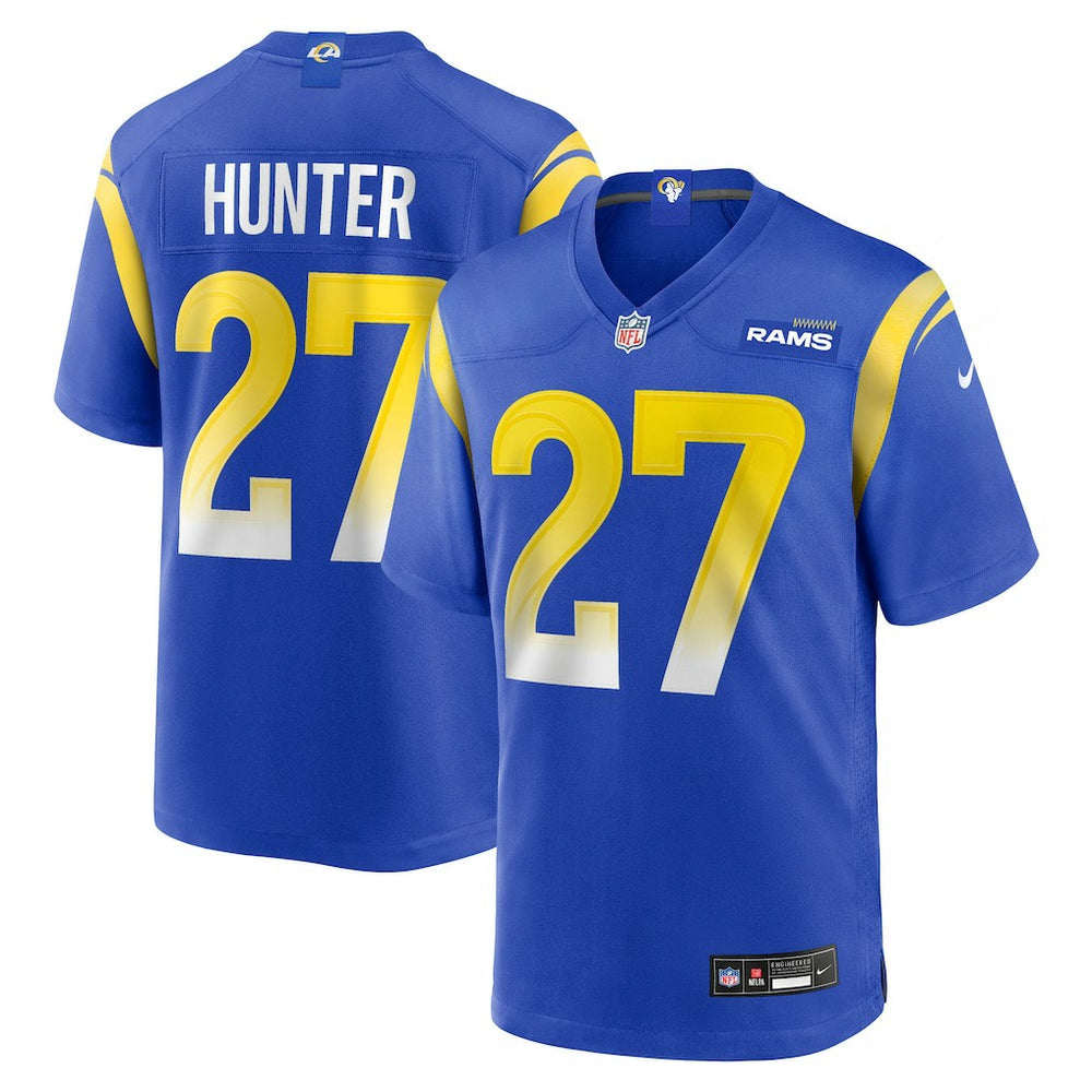NFL Jarquez Hunter Los Angeles Rams Team Game Jersey - Royal