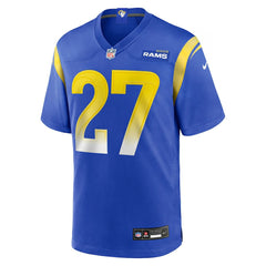 NFL Jarquez Hunter Los Angeles Rams Team Game Jersey - Royal
