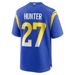 NFL Jarquez Hunter Los Angeles Rams Team Game Jersey - Royal