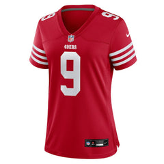 NFL Skyy Moore San Francisco 49ers Women's Team Game Jersey - Scarlet