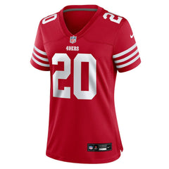 NFL Upton Stout San Francisco 49ers Women's Team Game Jersey - Scarlet