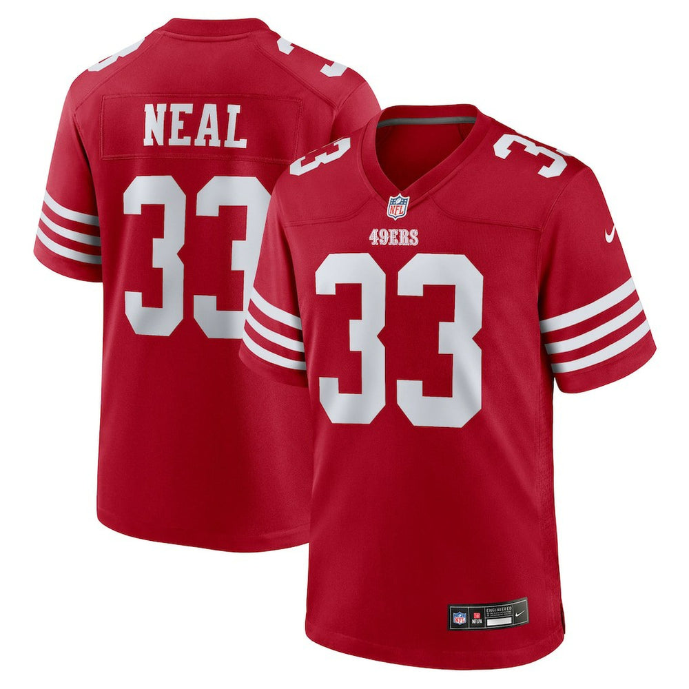 NFL Siran Neal San Francisco 49ers Team Game Jersey - Scarlet