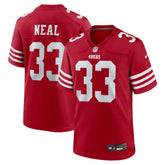 NFL Siran Neal San Francisco 49ers Team Game Jersey - Scarlet