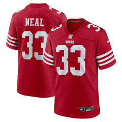 NFL Siran Neal San Francisco 49ers Team Game Jersey - Scarlet