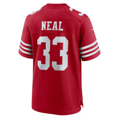 NFL Siran Neal San Francisco 49ers Team Game Jersey - Scarlet