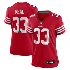 NFL Siran Neal San Francisco 49ers Women's Team Game Jersey - Scarlet