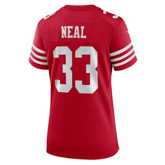 NFL Siran Neal San Francisco 49ers Women's Team Game Jersey - Scarlet